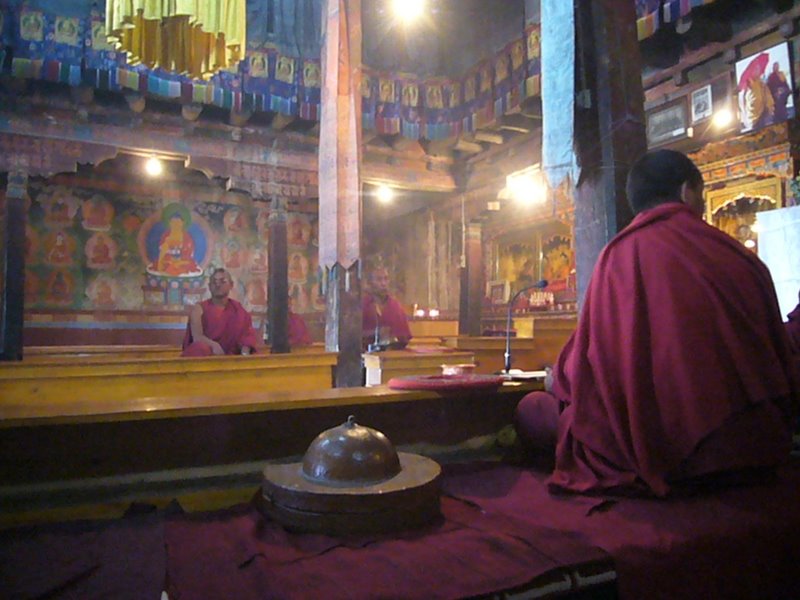 Travel - India - Ladakh - Thikse - The Top - Prayers